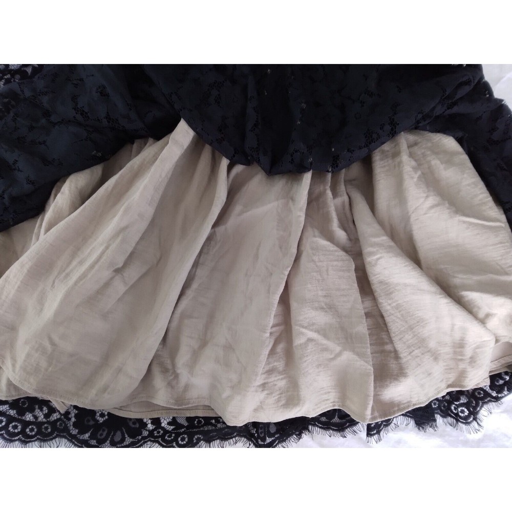 Robert Rodriguez Neiman Marcus Black Lace Overlay Strapless Dress Womens Size 10 - Picture 6 of 15